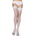 Leg Avenue Lingerie Бели секси чорапи с красива дантела размер s/m