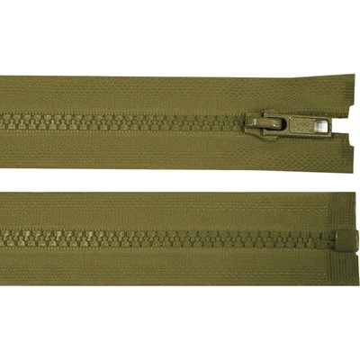 Stoklasa Kostěný zip No 5 délka 65 cm bundový Balení: 1 ks, Varianta: 298 zelená khaki tmavá 298 zelená khaki tmavá