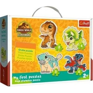 Trefl Baby Classic Puzzle - Cute Dinosaurs - Jurassic World Trefl 36138