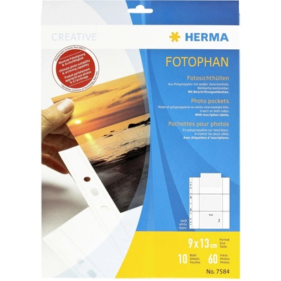 Herma fotophan 9x13 horiz. 10 Sheets 7584