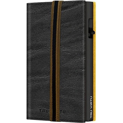 Tru Virtu peňaženka Click & Slide Strap Edge Caramba Black Earth Black 4260050242058