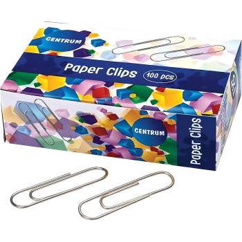 Centrum Кламери Centrum 78 мм, никелирани, 50 бр