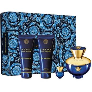 Versace Dylan Blue Femme EDP 100ml + Body Lotion 100ml + Shower Gel 100ml + EDP 5ml комплект за жени