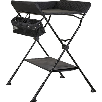Quax Foldable Černý skládací přebalovací pult 76 x 69 cm