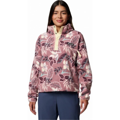 Columbia Helvetia II Printed Cropped Half Snap fialová