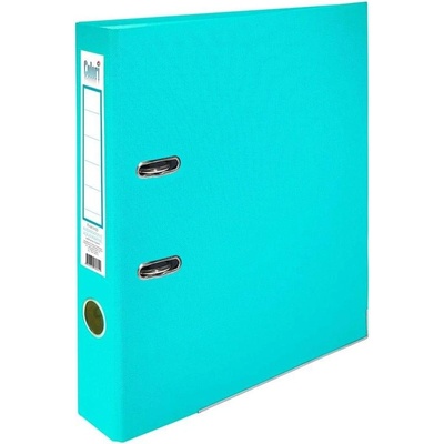 Colori Класьор, 5 cm, PP, с метален кант, аквамарин (1070120292)