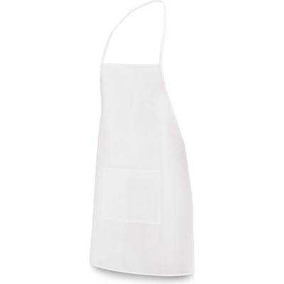 Stricker zástěra s laclem CELERY bílá