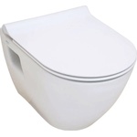 SEREL Конзолна тоалетна чиния SMART SM12 GTL SLIM Soft Close, с вградено биде (SM12 GTL BLAZE SLIM Soft Close)