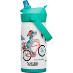 CamelBak Детска термо бутилка Camelbak Kid's Thrive Flip Straw VSS Insulated bottle - Biking Dogs - размер 350 ml (533-2163-0111)