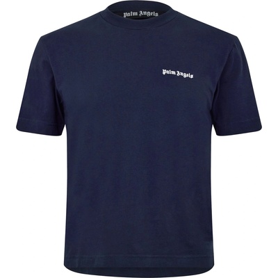Palm angels Тениска PALM ANGELS Logo T-Shirt - Navy