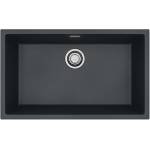 Alveus Omni - Гранитна мивка 75x45 см, карбон 1150062 (1150062) Мивка за вграждане