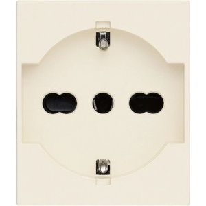 Vimar 30210. C Контакт SICURY Linea, 2P+E 16A P40 250 V~, унив. стандарт, детска защита, 2М, Canvas, (VM30210.C)