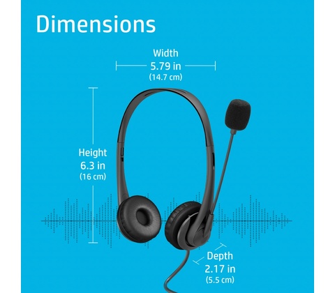 HP Stereo USB Headset G2