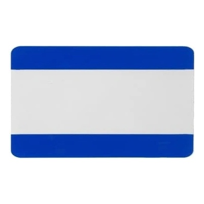 Samolepicí vyznačovací kapsy WT-5118, 1/2 A4 uzavřená – PVC, modrá, 323×187 mm, balení 10 ks