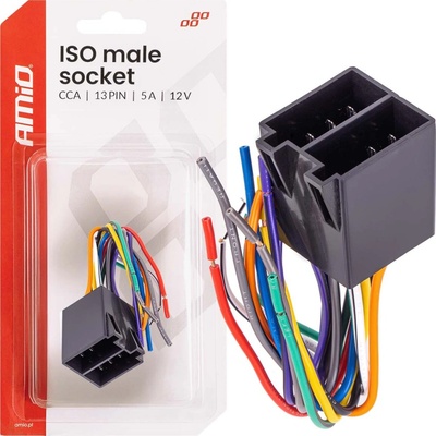 Integrovaný konektor ISO CCA 13PIN 5A 12V AMIO