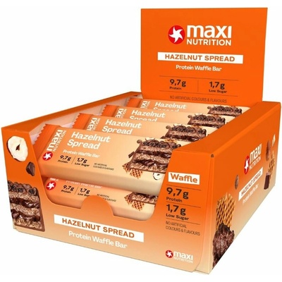 MaxiNutrition Waffle Protein Bar 12 x 40 g