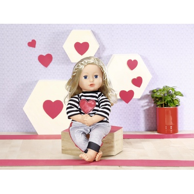 Zapf Creation Dolly Moda Pruhovaná teplákovka 43 cm