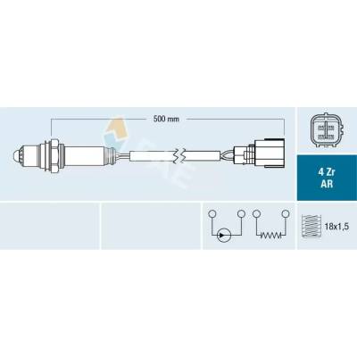 FAE Lambda sonda FAE 75618
