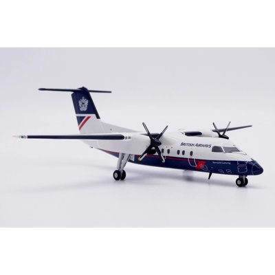 JC Wings DHC-8-102A Dash 8 British Airways Landor Colors Named Lanarkshire Siorrachd Lannraig 1:200