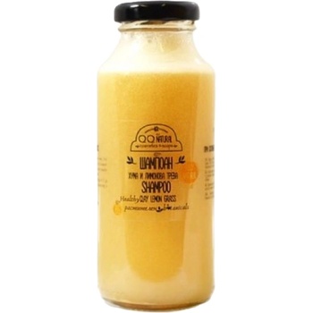 QQ Natural Натурален шампоан за коса Хума & Лимонова Трева, 240 ml