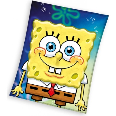 Carbotex Coral fleece deka SpongeBob – Zboží Mobilmania