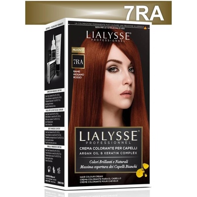 Lialysse barva na vlasy 7RA mahagonová měděná