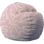PUFRELAX Барбарон 600л. King Size, Blush Brush, Перящ се калъф, Пълнеж с микс от мемори пяна и дунапрен, Принт (PUF-M-K-TM-BSH) - topmarket