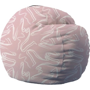 PUFRELAX Барбарон 600л. King Size, Blush Brush, Перящ се калъф, Пълнеж с микс от мемори пяна и дунапрен, Принт (PUF-M-K-TM-BSH) - topmarket