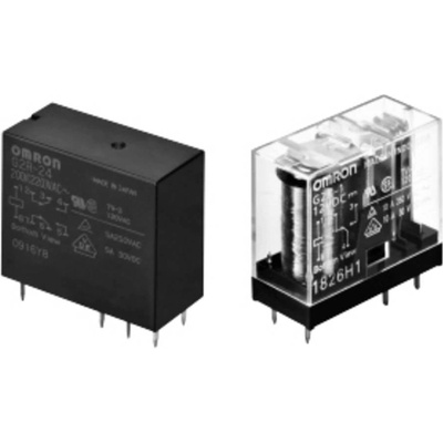 Omron, G2R-1A-AC24 napájecí relé, monostabilní, 1 cívka, 30 V/DC, 10 A, 1 ks