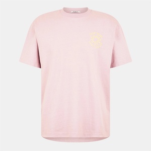 Jack Wills Тениска Jack Wills Men's Sun Graphic Regular Fit T-Shirt - Cool Pink