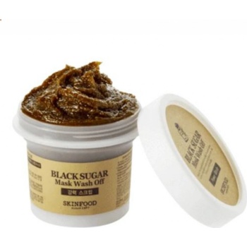 Skinfood Black Sugar Mask Wash Off peelingová maska s hnědým cukrem 100 ml