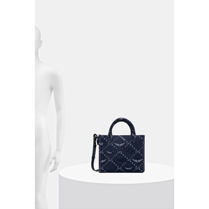 Zadig&Voltaire Чанта ANGEL TOTE XS DENIM MONOGRAM (LWBA04269)