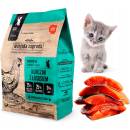 Wiejska ZAGRODA Kitten Kuracie s lososom 0,4 kg
