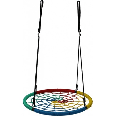 Rappa Dvěděti houpačka Čapí hnízdo s vlajkami barevná