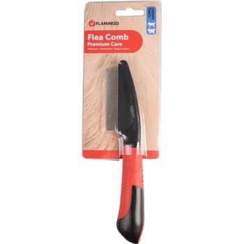 Flamingo Peigne Anti-puces - Гребен за гладки и късокосмести породи кучета, 21 см
