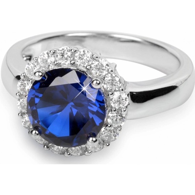 Silver Cat stříbrný prsten s kubickými zirkony Colored stones SC022