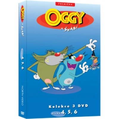 Oggy a švábi 4 - 6 / kolekce 3 DVD