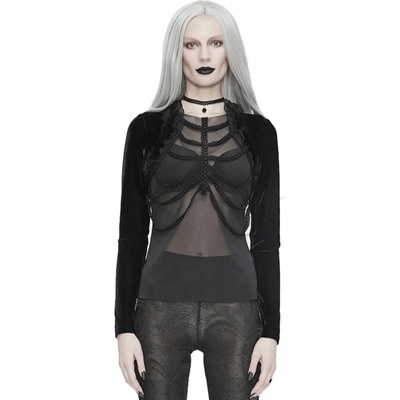 Devil fashion Дамска тениска с дълги ръкави (топ) devil fashion - ett024