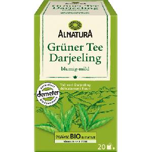 Alnatura Био зелен чай Дарджилинг - 30 г