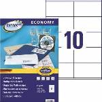 EUROPE100 Labels Europe100 A4 105x57mm white (100)