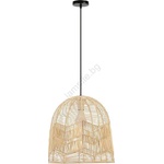 Immax 08262L - Пендел PELO 1xE27/40W/230V Ø 40 см ратан (IM1352)
