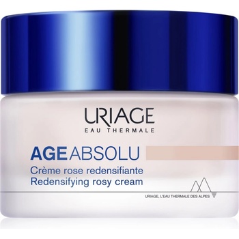 Uriage Age Absolu Redensifying Rosy Cream противобръчков озаряващ крем с лифтинг ефект с хиалуронова киселина 50ml