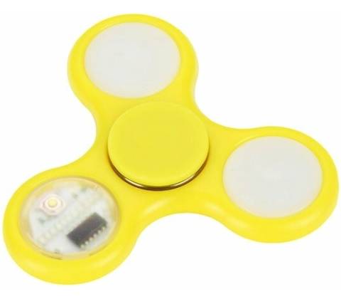 Fidget Spinner LED 5 yellow