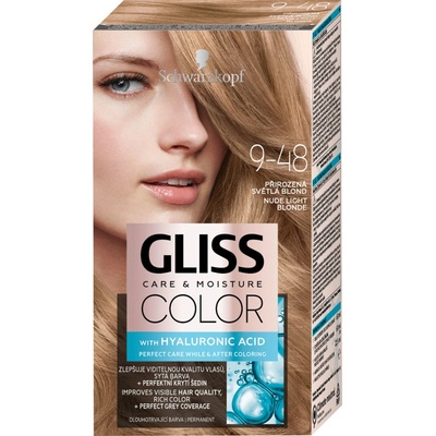 Schwarzkopf Gliss Color 9-48 prirodzená svetlá blond