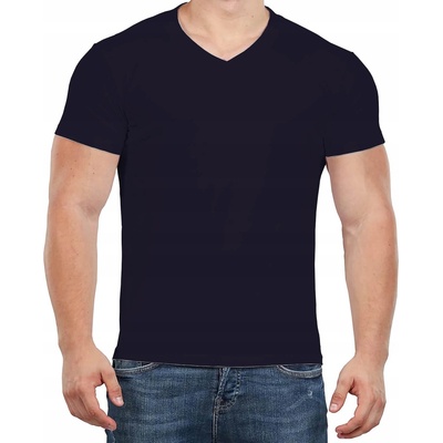 Klasické pánske tričko V-Neck