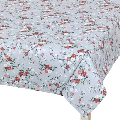 Bellatex Ubrus Dita Kvítí šedá 140x200cm