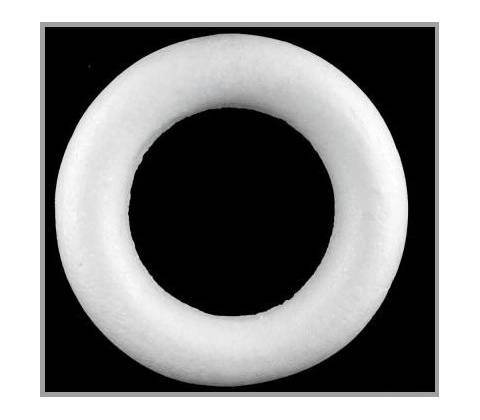 Věnec - polystyren - 27 cm