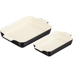 Le Creuset Форми за печене Le Creuset правоъгълни черни 2 бр (79033001400000)