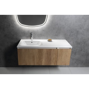 SAPHO Areca 121x52 cm left white (AC121L)
