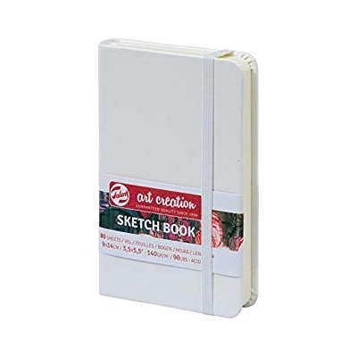 Talens Art Creation Sketchbook v pevnej väzbe White 9 x 14